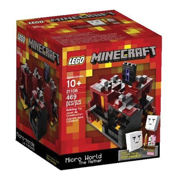 لگو سری Minecraft مدل The Nether کد 21106