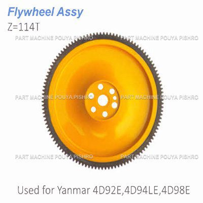 فلایویل کامل لیفتراک مدل Yanmar 4D92E,4D94LE,4D98E