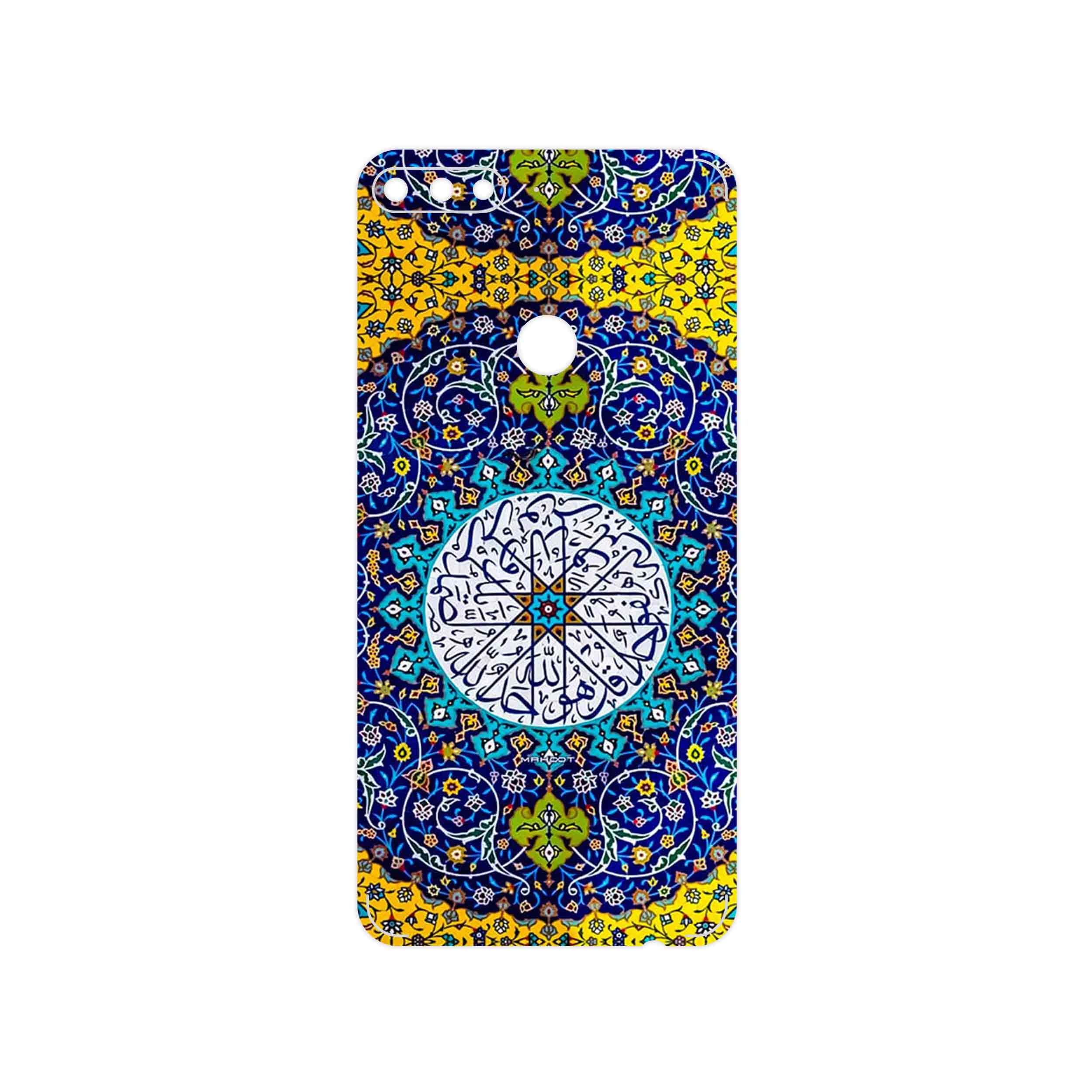 برچسب پوششی ماهوت مدل Iran Tile 13 مناسب برای گوشی موبایل هوآوی Y7 Prime 2018
