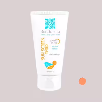 کرم ضدآفتاب بیوتی درما مدل NATURAL حجم 40 میلی لیتر