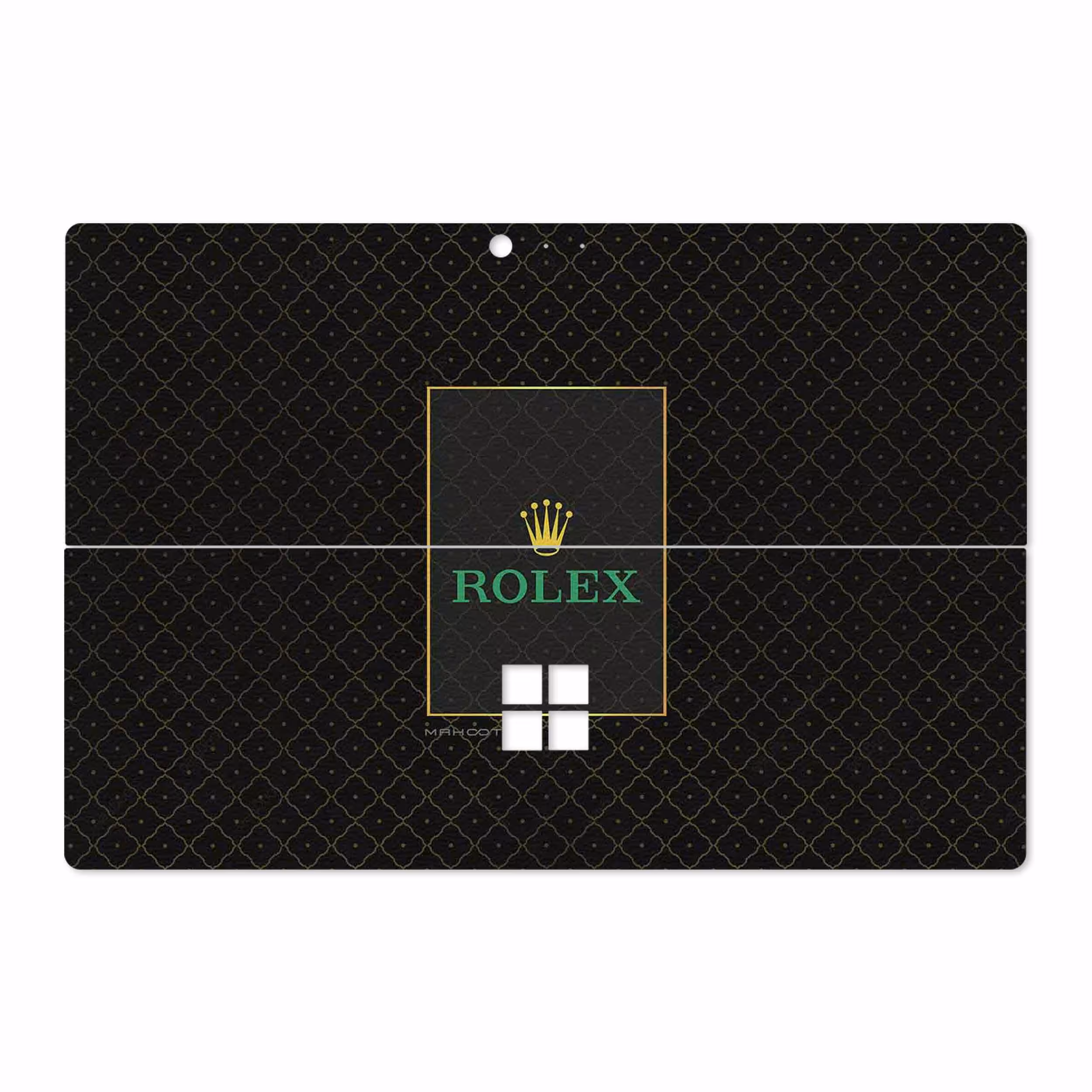 برچسب پوششی ماهوت مدل Rolex-Logo مناسب برای تبلت مایکروسافت Surface Pro 4 2015