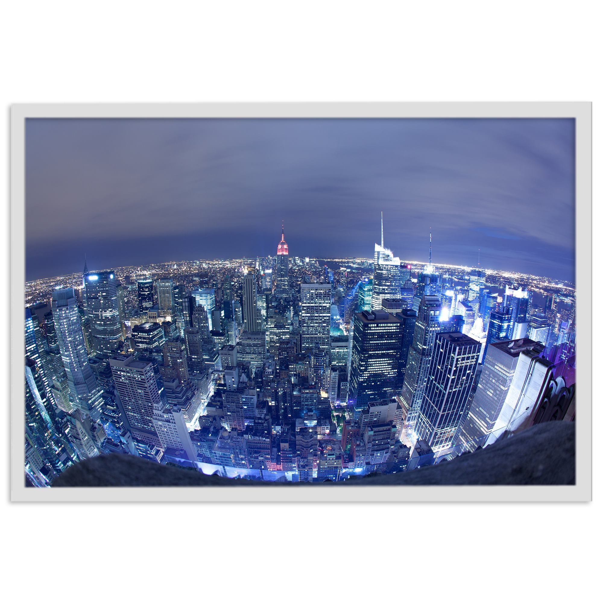 تابلو نوری بکلیت طرح مناظر شهری مدل لایت باکس W-s744