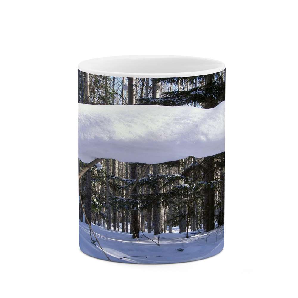 ماگ کاکتی طرح منظره برفی مدل mgs14921