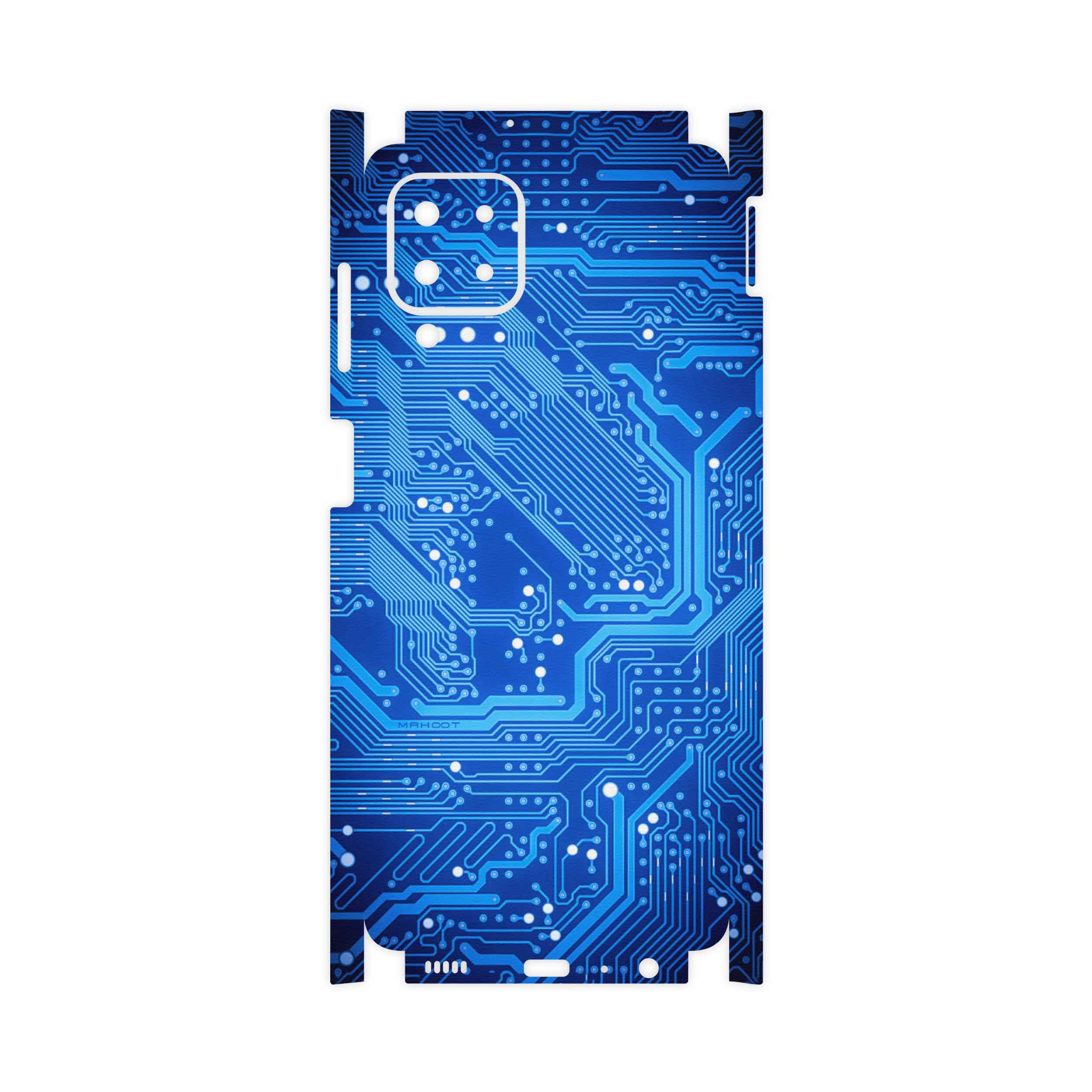 برچسب پوششی ماهوت مدل Blue-Printed-Circuit-Board-FullSkin مناسب برای گوشی موبایل سامسونگ Galaxy M22