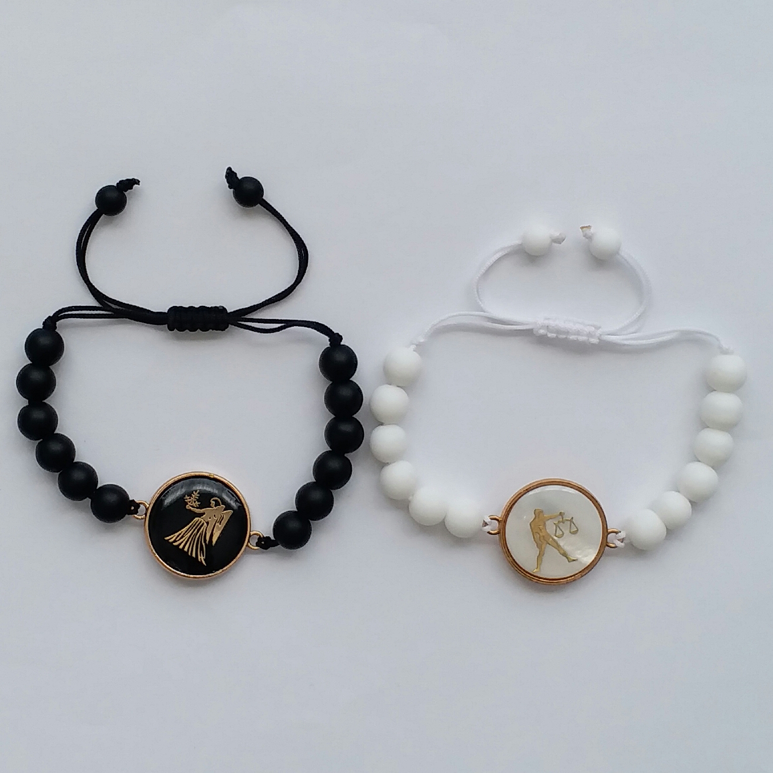 دستبند مدل ماه مهر و شهریور F87 مجموعه 2 عددی