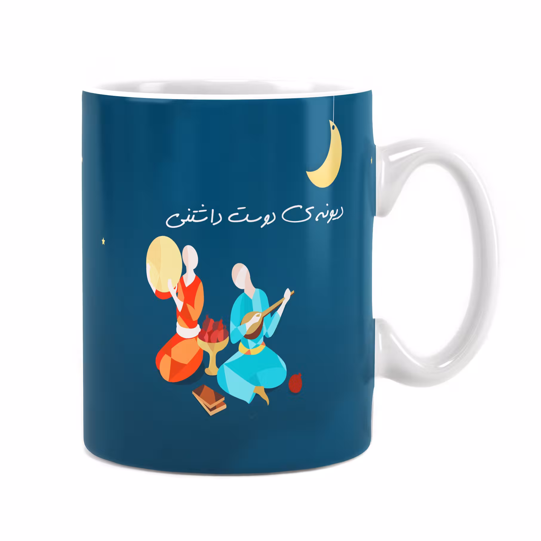 لیوان سرامیکی راویتا طرح یلدا 2110