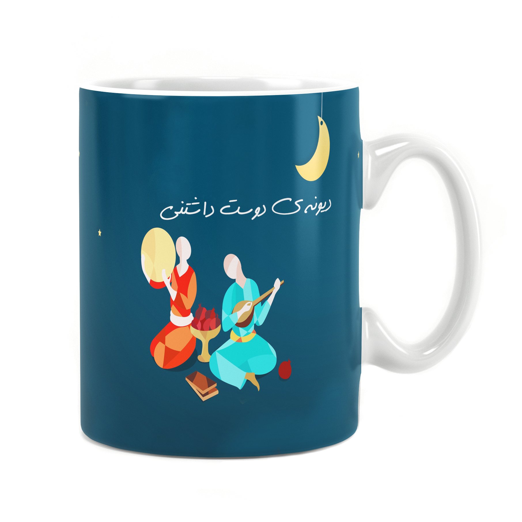 لیوان سرامیکی راویتا طرح یلدا 2110