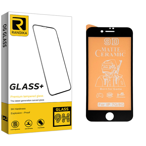 محافظ صفحه نمایش مات راندیکا مدل GLD مناسب برای گوشی موبایل اپل iphone 7/8 | کالا برتری