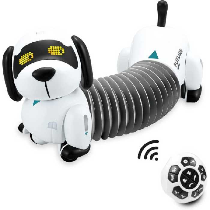 سگ رباتیک فنری شارژی