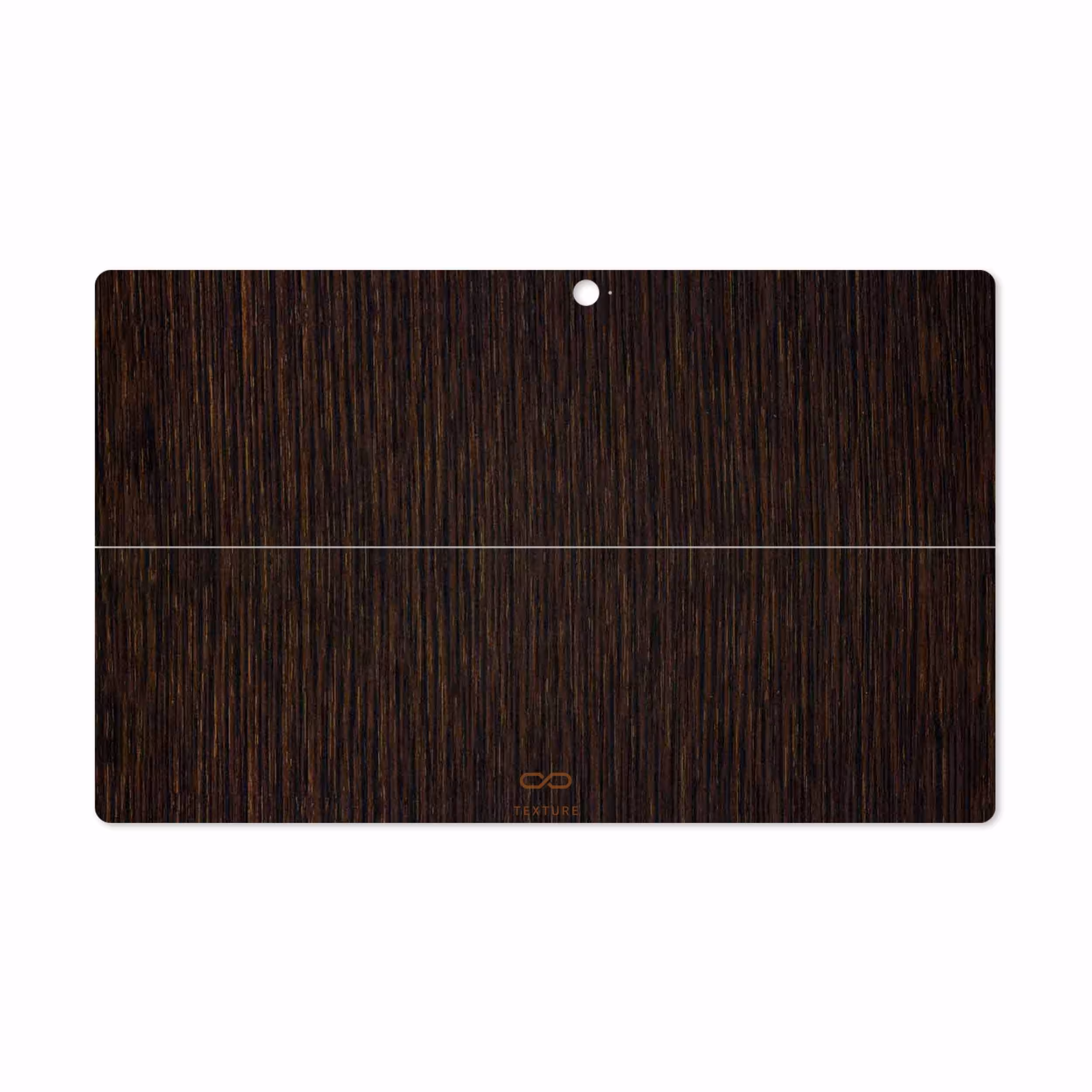 برچسب پوششی ماهوت مدل Dark-Gold-Stripes-Wood مناسب برای تبلت مایکروسافت Surface Pro 2 2013