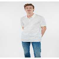 تی شرت یقه پولو نود مردانه بژ راه با تناسب معمولی برش 0610394 70134 Mavi