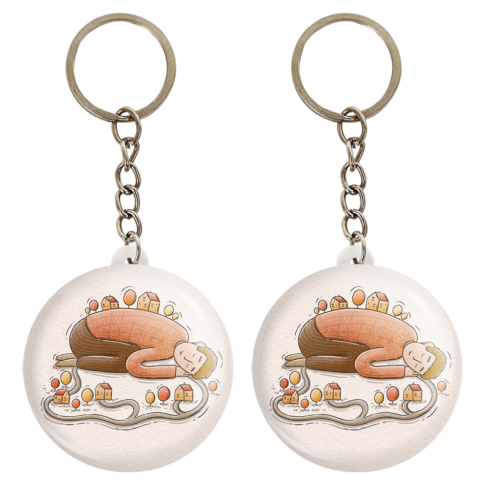 جاکلیدی خندالو مدل جاده کد 54065406 مجموعه 2 عددی