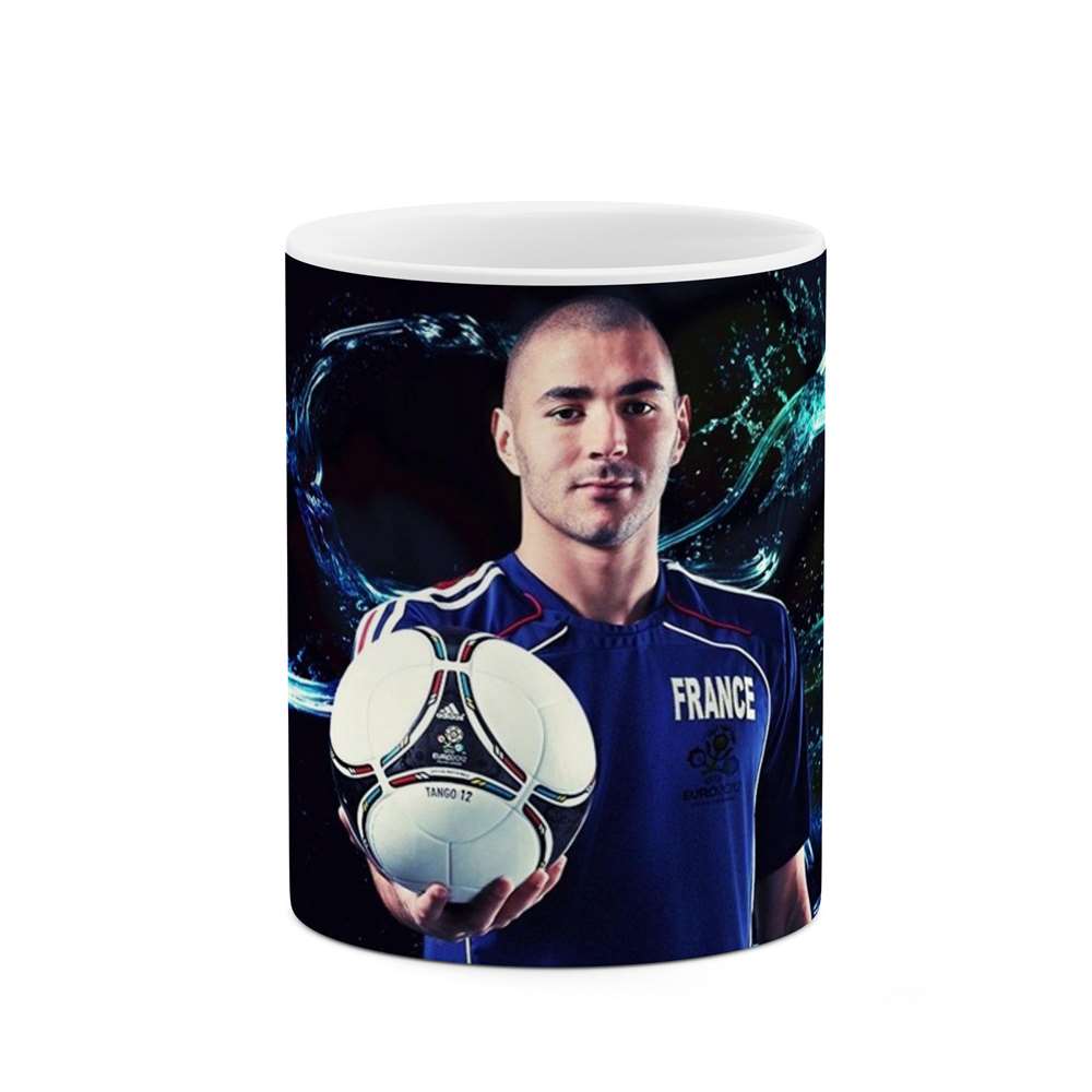 ماگ طرح فوتبالیست Karim benzema مدل mgp12375