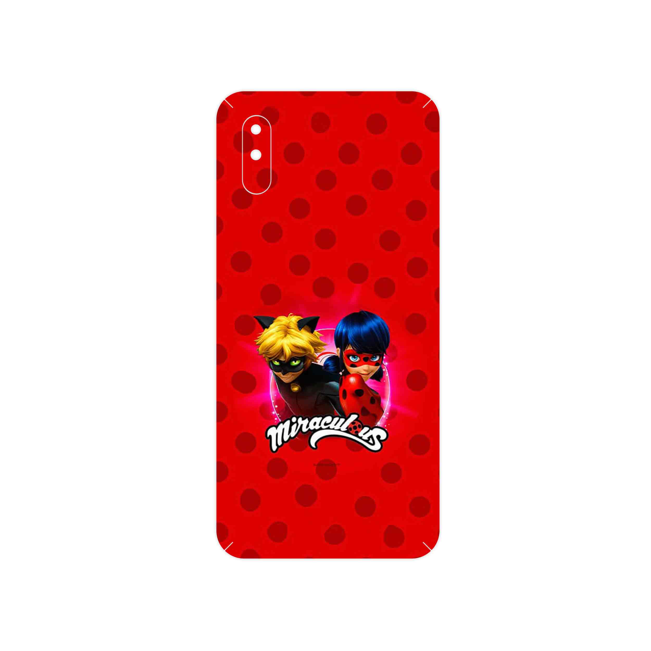 برچسب پوششی ماهوت مدل Ladybug and Cat Noir مناسب برای گوشی موبایل شیائومی Redmi 9i Sport