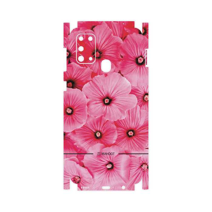 برچسب پوششی ماهوت مدل Full skin-Pink-Flower مناسب برای گوشی موبایل سامسونگ Galaxy M31