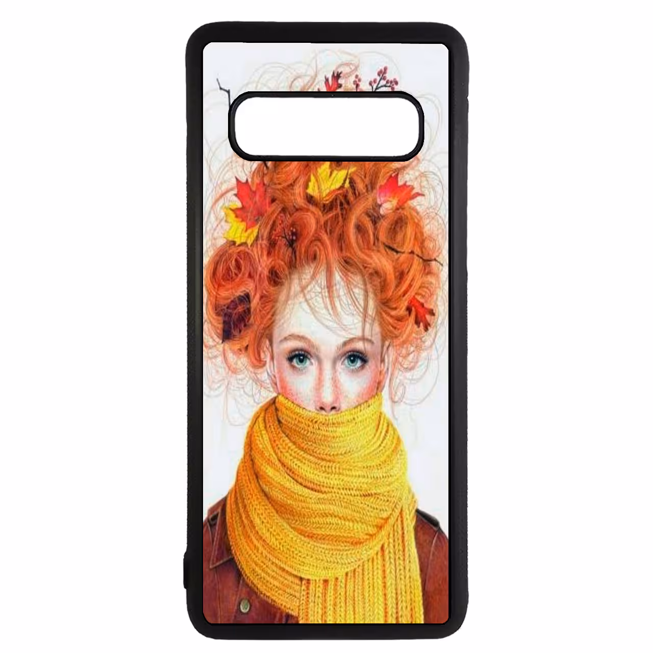 کاور طرح دختر کد 110541094301 مناسب برای گوشی موبایل سامسونگ galaxy s10 plus