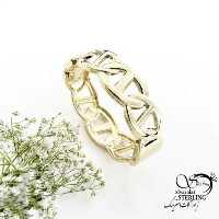 دستبند النگویی طرح طلا (کلاسیک) کد 18990