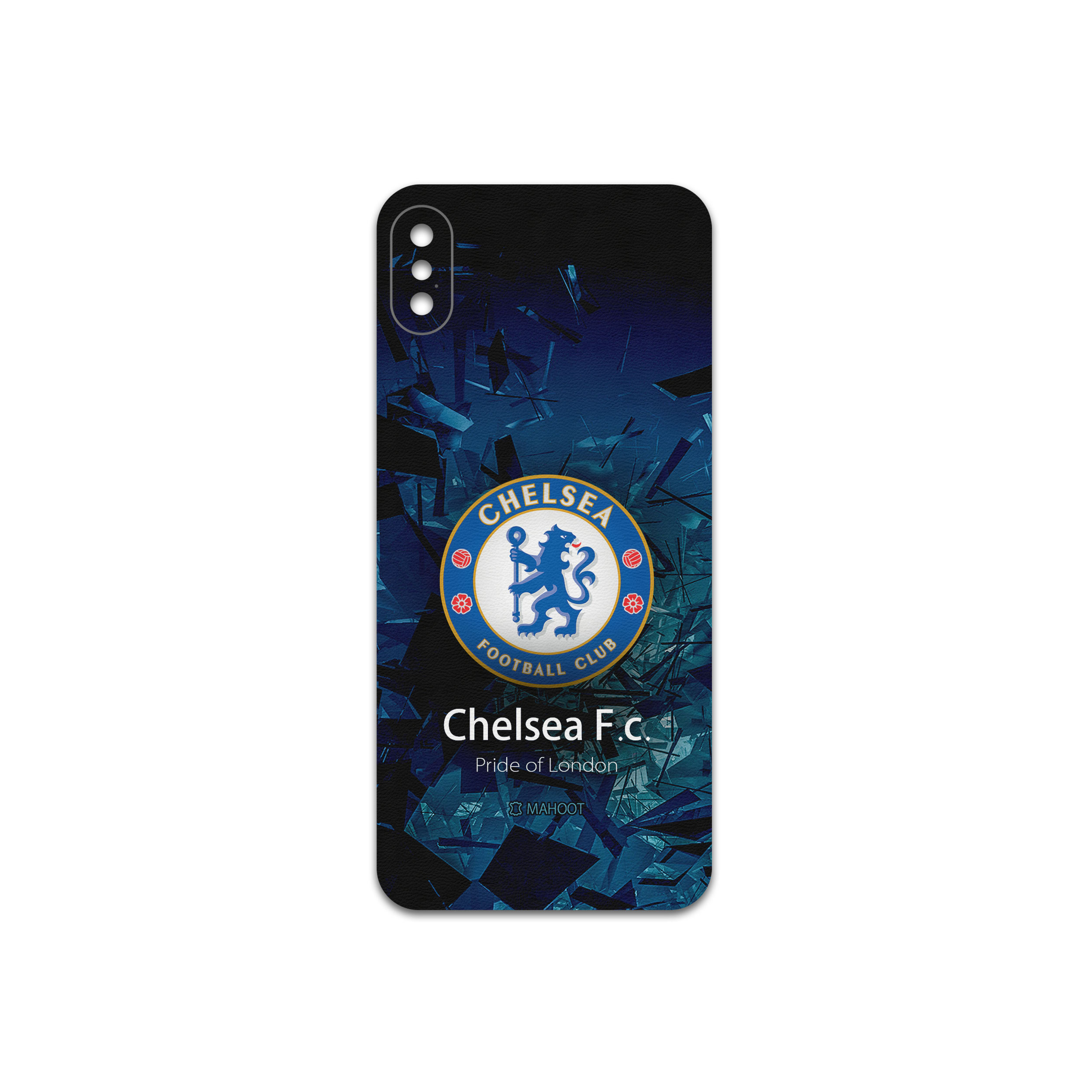 برچسب پوششی ماهوت مدل Chelsea-FC مناسب برای گوشی موبایل اپل iPhone X