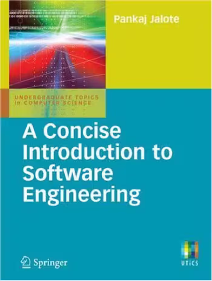 خرید و دانلود نسخه کامل کتاب A concise introduction to software engineering