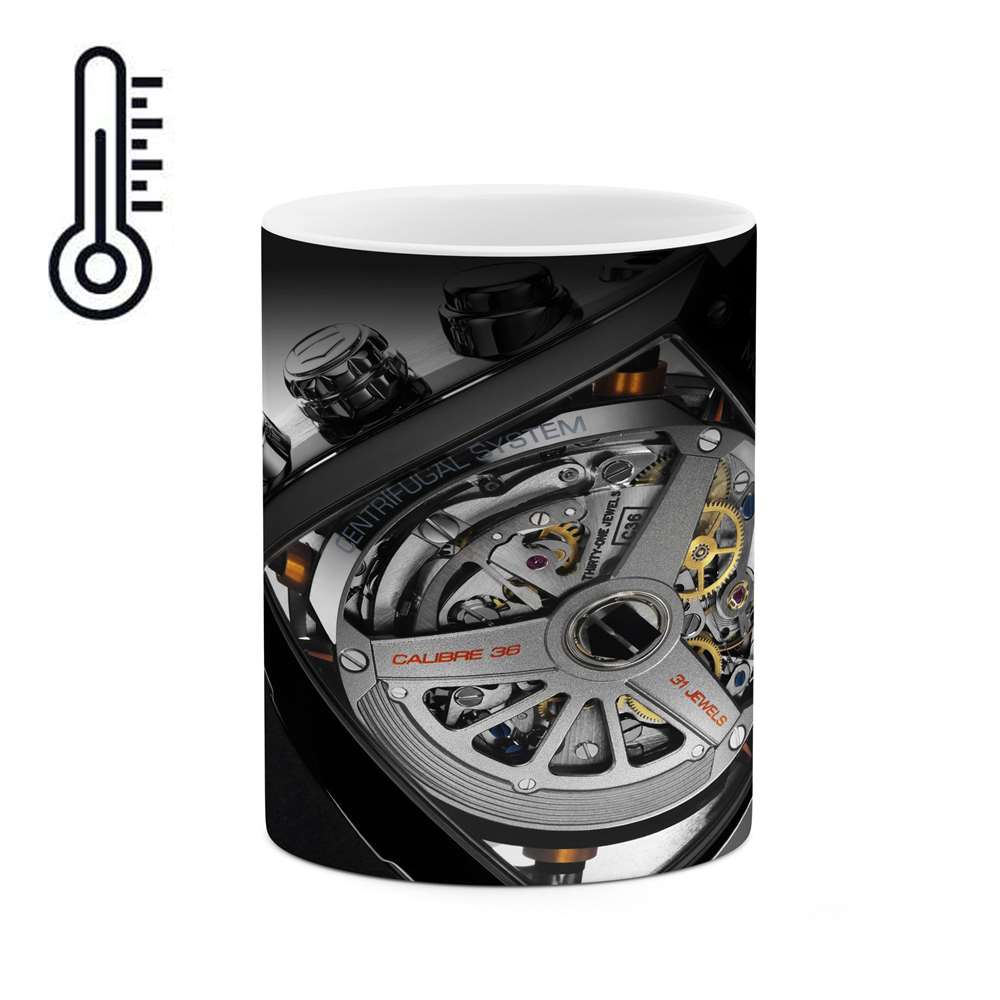 ماگ حرارتی کاکتی طرح ساعت مدل mgh15337