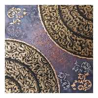 تابلو نقاشی خط طرح نیم دایره کد 1