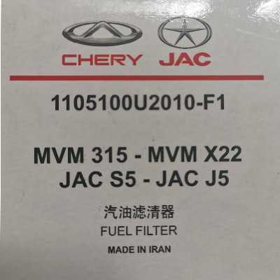 فیلتر بنزین خودرو مدل F1