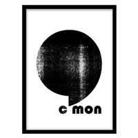 قیمت و خرید تابلو دکوراتیو مدل تایپوگرافی مدرن کد 1760