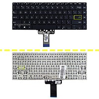 کیبرد لپ تاپ ایسوس VivoBook E410MA مشکی-اینترکوچک بدون فریم به همراه کلید پاور