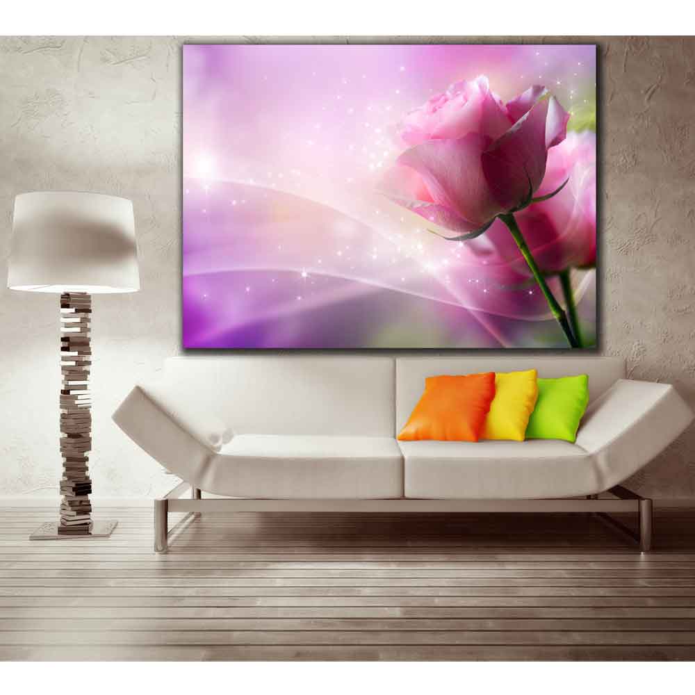 تابلو بوم طرح گل مدل SG-54720