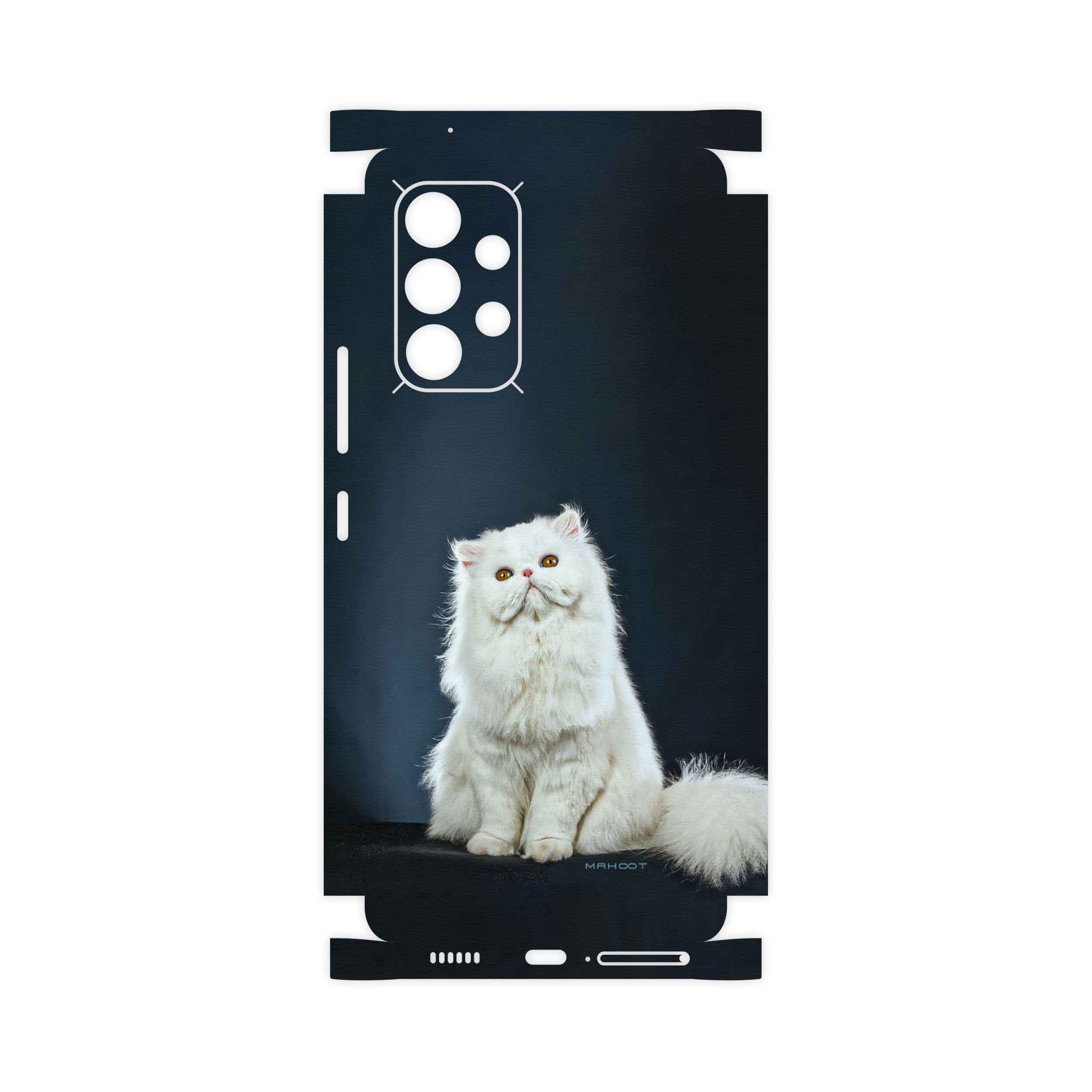 برچسب پوششی ماهوت مدل Persian-cat-FullSkin مناسب برای گوشی موبایل سامسونگ Galaxy A53 5G