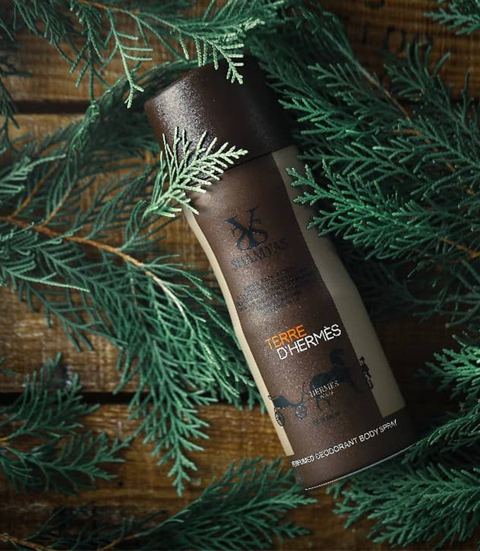 اسپری خوشبوکننده بدن مردانه مدل تق د هرمس شمیاس