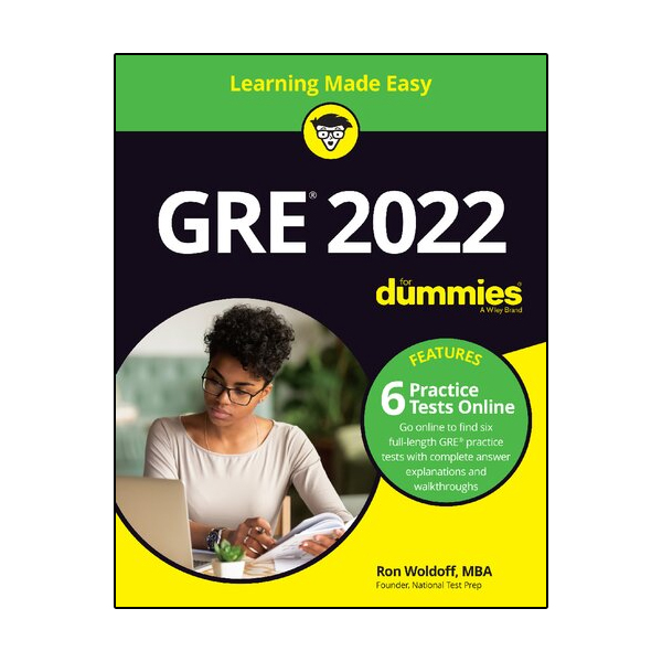 کتاب GRE 2022 for dummies اثر Ron Woldoff انتشارات نبض دانش