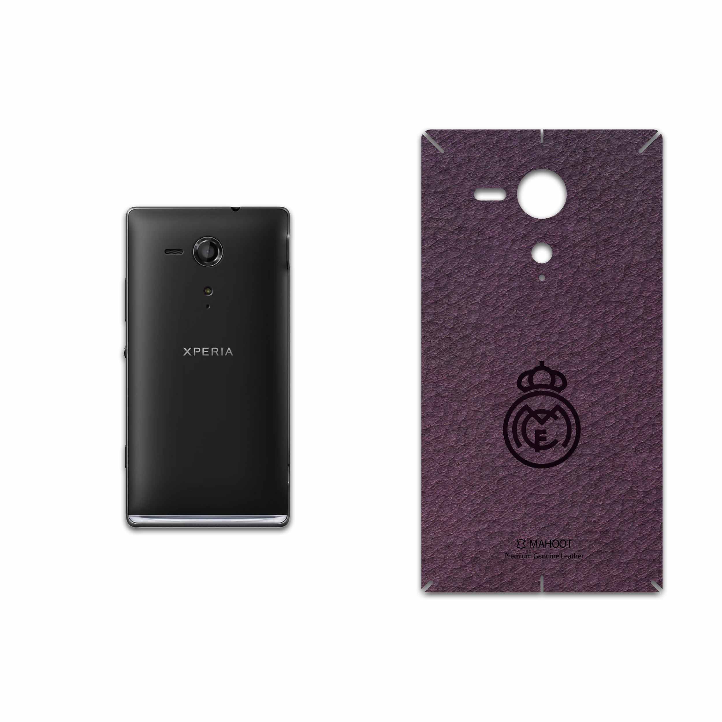 برچسب پوششی ماهوت مدل PL-REAL مناسب برای گوشی موبایل سونی Xperia SP