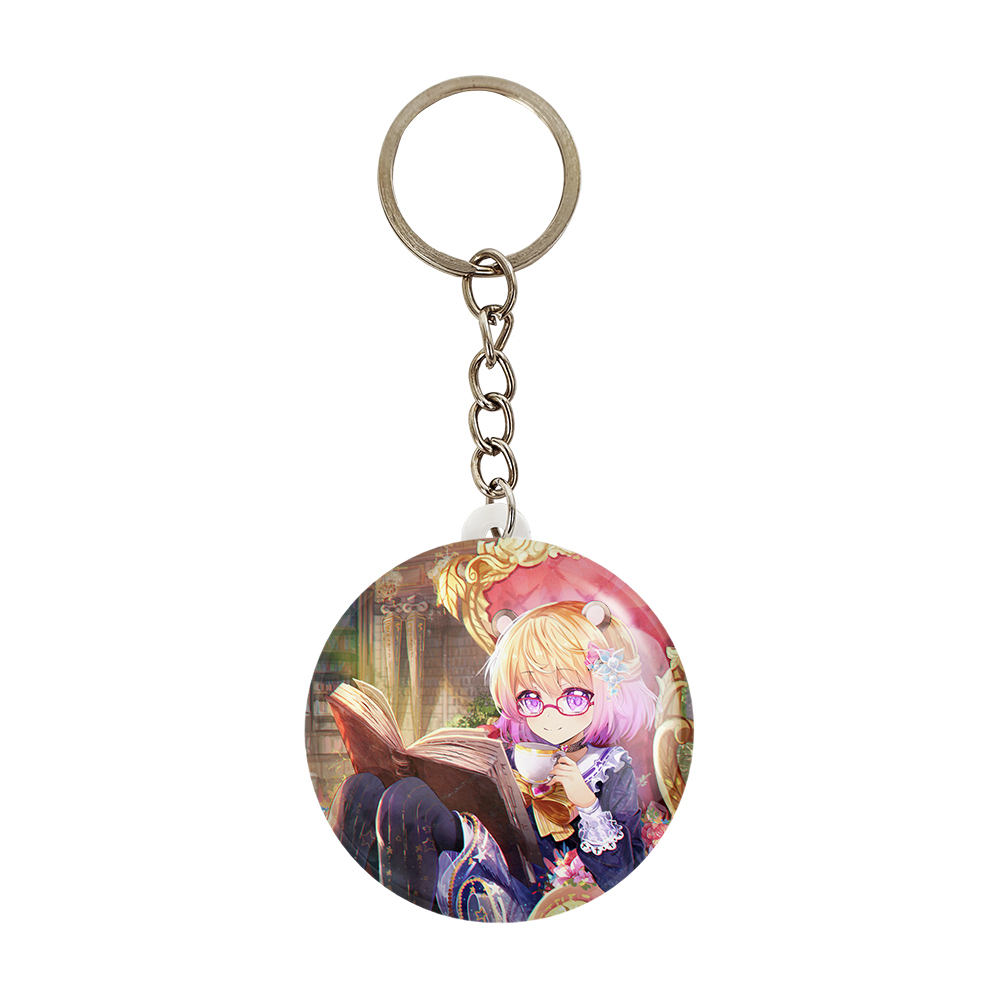 جاکلیدی خندالو مدل دختر انیمه ای کد 18079