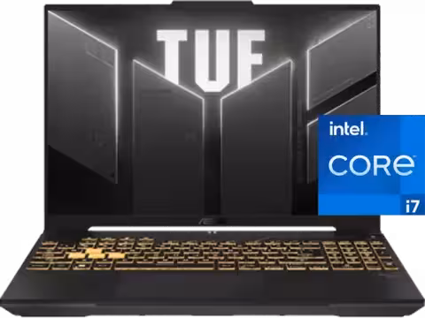 لپ تاپ گیمینگ 16 اینچ Asus مدل TUF Gaming F16 FX607JU-N3124 (i7 13650HX-16GB-512GB SSD-RTX4050-WUXGA-Backlight)
