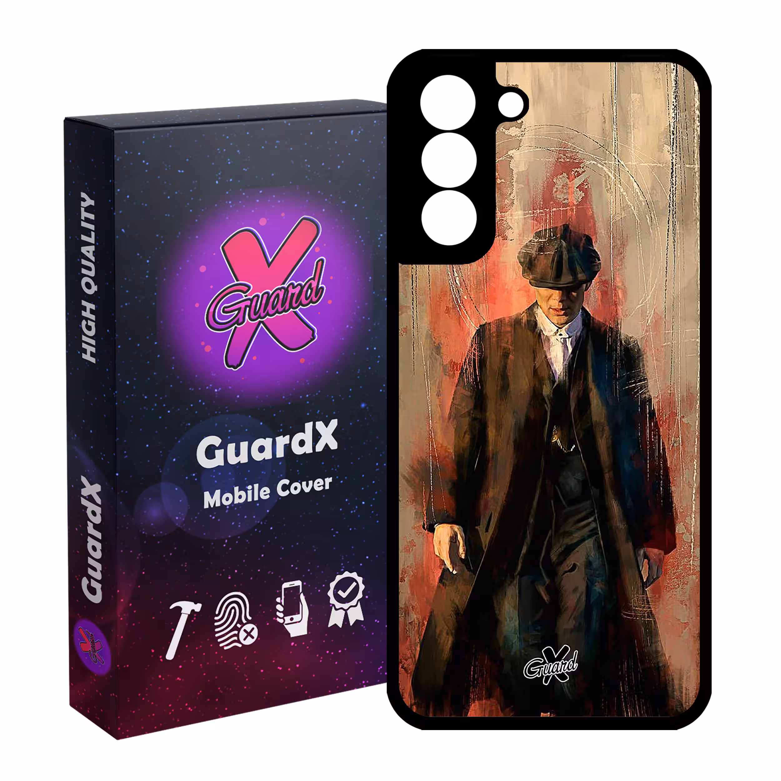کاور گارد ایکس طرح Peaky Blinders مدل Glass10122 مناسب برای گوشی موبایل سامسونگ Galaxy S21 FE