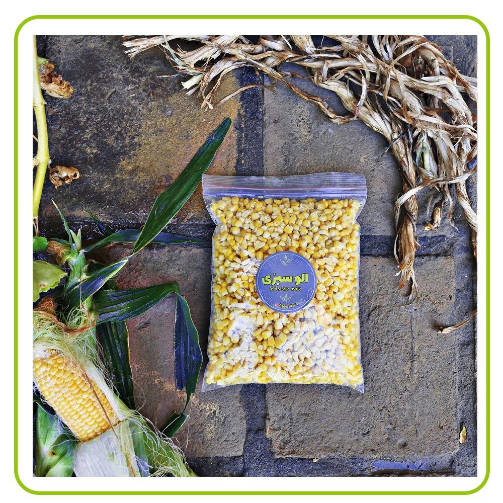 ذرت درجه یک آماده به مصرف خانگی ( کنسروی ) بدون مواد نگهدارنده ( 1 کیلوگرمی )
