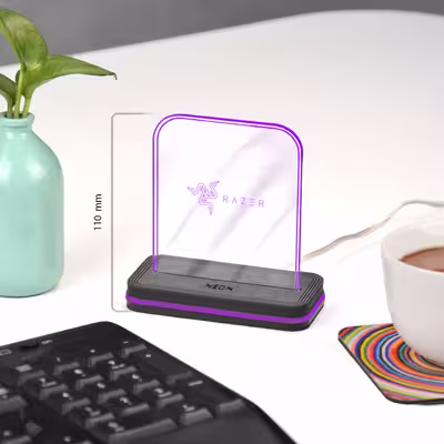 چراغ رومیزی نئون مدل RZR