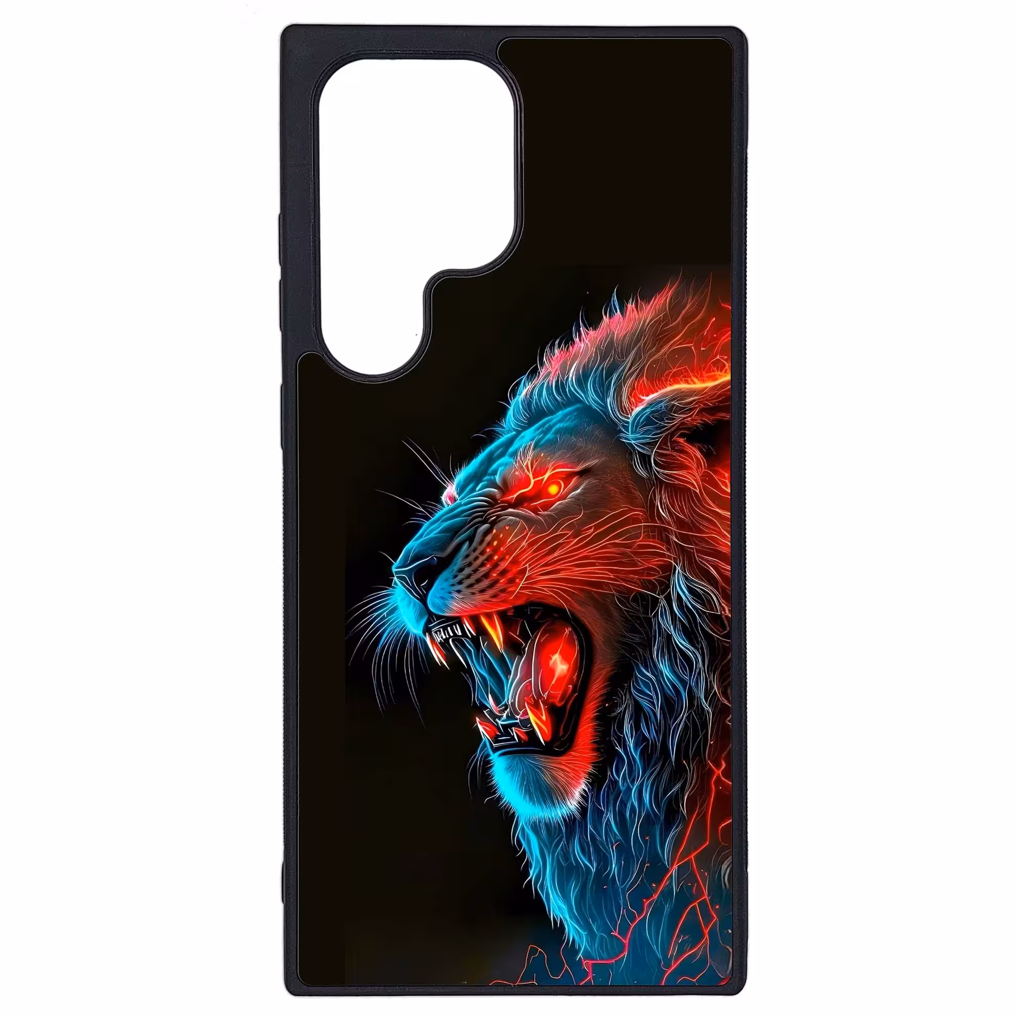 کاور طرح شیر کد G-079 مناسب برای گوشی موبایل سامسونگ Galaxy S23 Ultra | دیجی قاب دونی