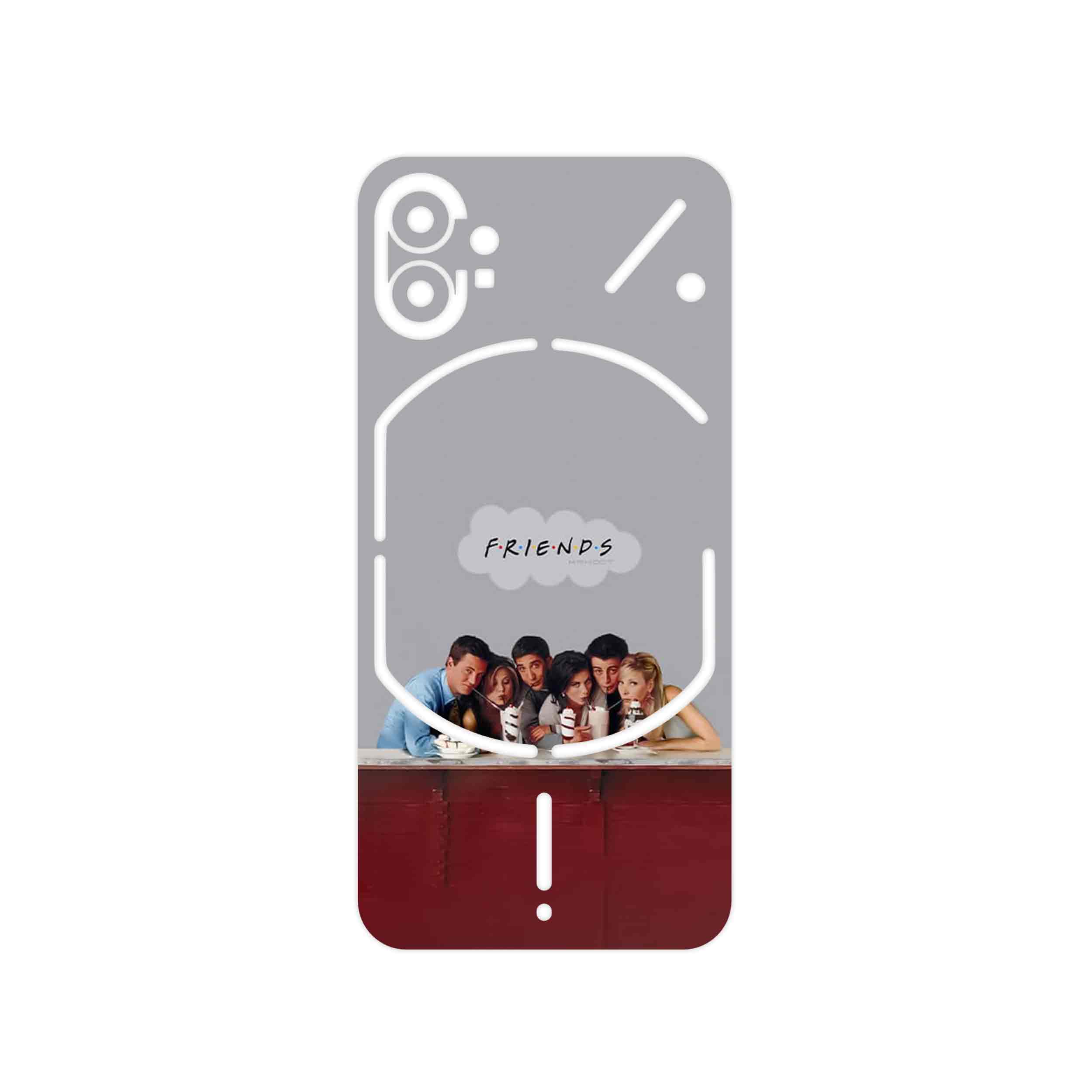 برچسب پوششی ماهوت مدل Friends 1 مناسب برای گوشی موبایل ناتینگ Phone 1