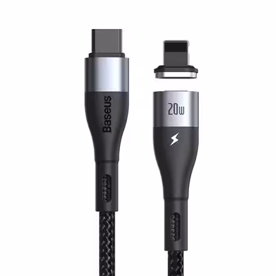 کابل تبدیل USB-C به لایتنینگ باسئوس CATLXC-A01 طول 2 متر
