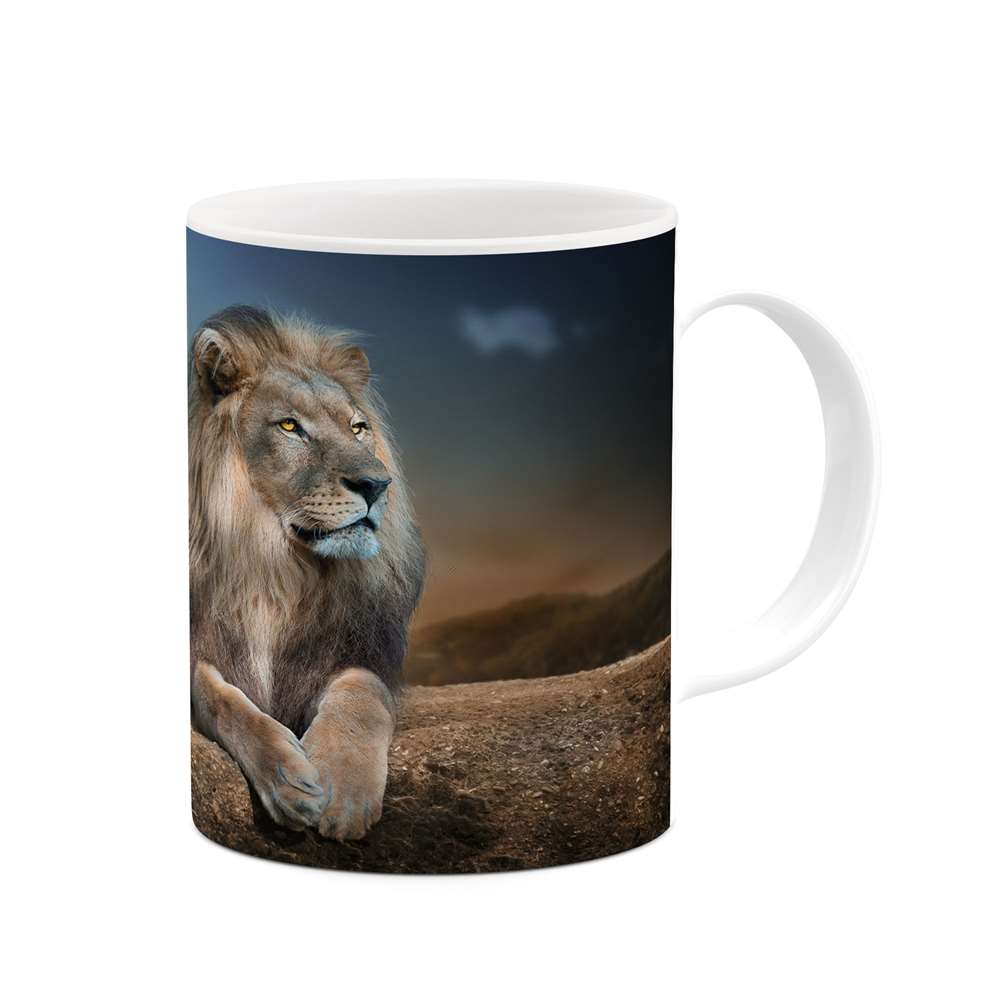 ماگ طرح شیر مدل mgs11383