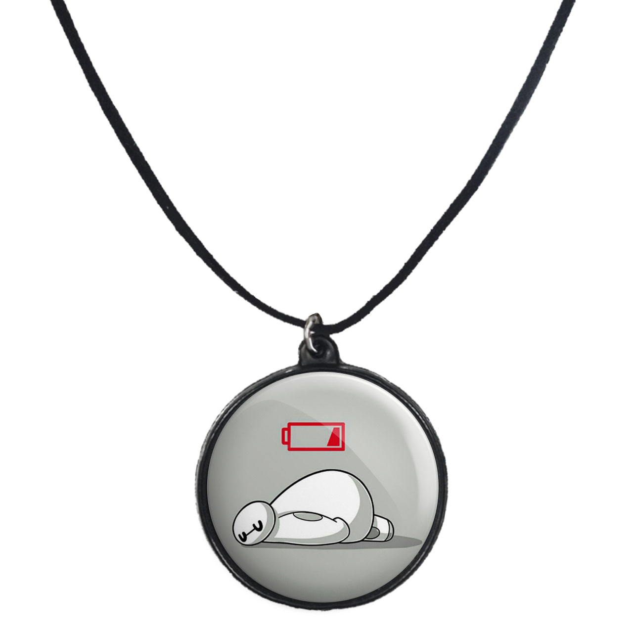 گردنبند پرمانه طرح big hero کد pmb.26031مدل دو طرفه