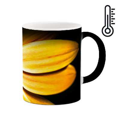 ماگ حرارتی طرح گل مدل mgh12086