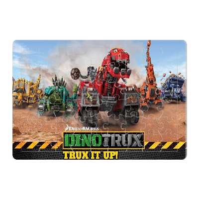 پازل 54 تکه طرح ماشیناسورها مدل P656