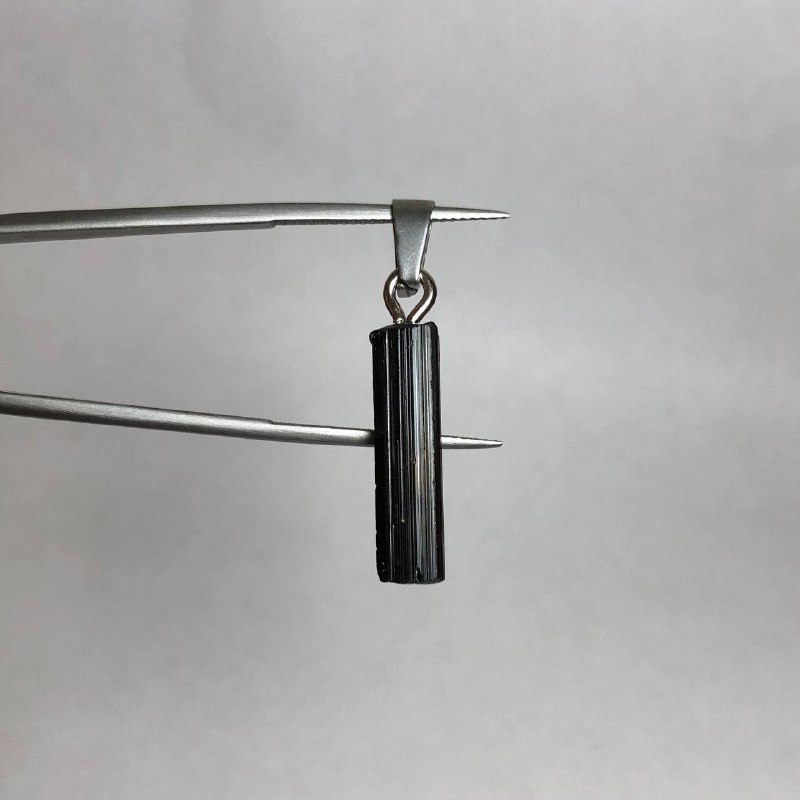 گردنبند تورمالین سیاه طبیعی باکیفیت 240508