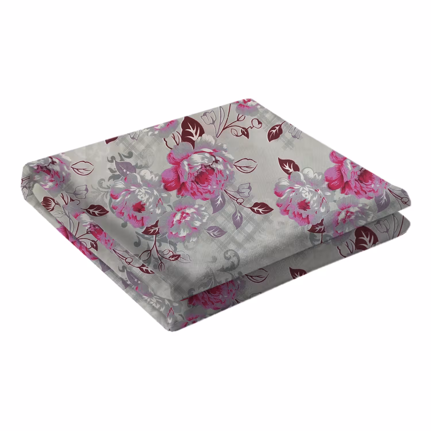ملحفه تشک مهمان سندس مدل بوته کد ّF865 یکنفره سایز 195x90 سانتی متر