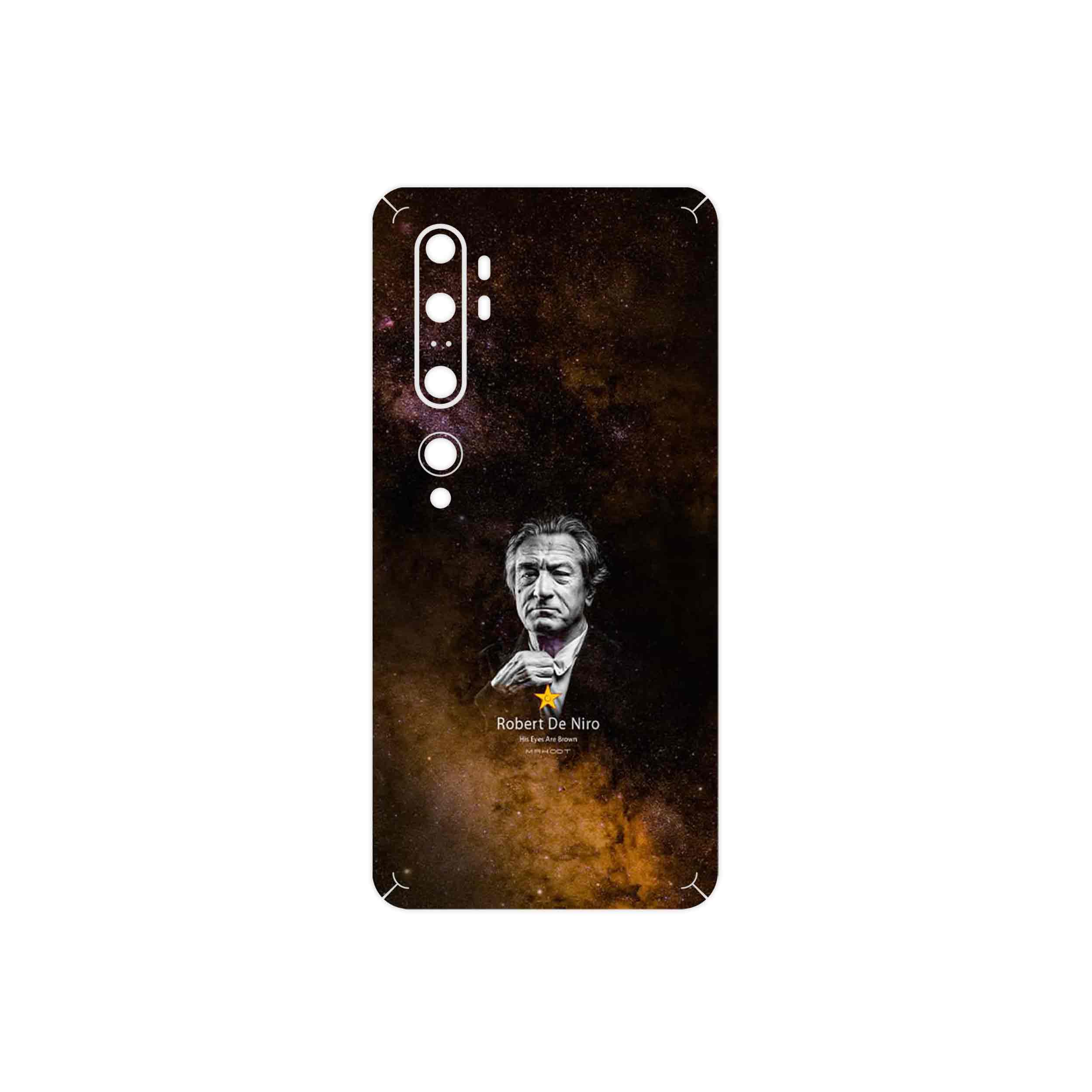 برچسب پوششی ماهوت مدل Robert De Niro مناسب برای گوشی موبایل شیائومی Mi Note 10