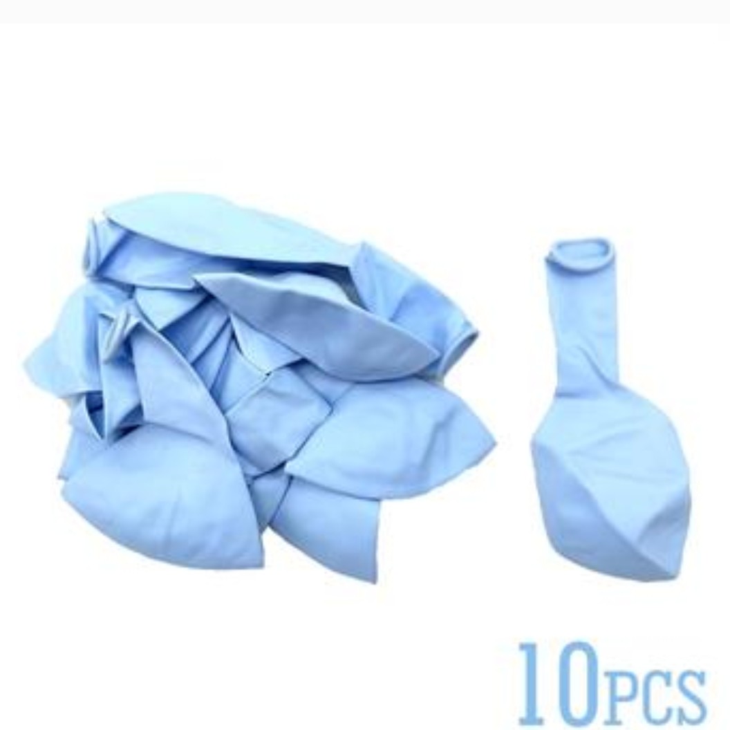 بادکنک آبی پاستلی پاستیلی سایز 12 اینچ جنس عالی و باکیفیت.دیزاین جشن تولد