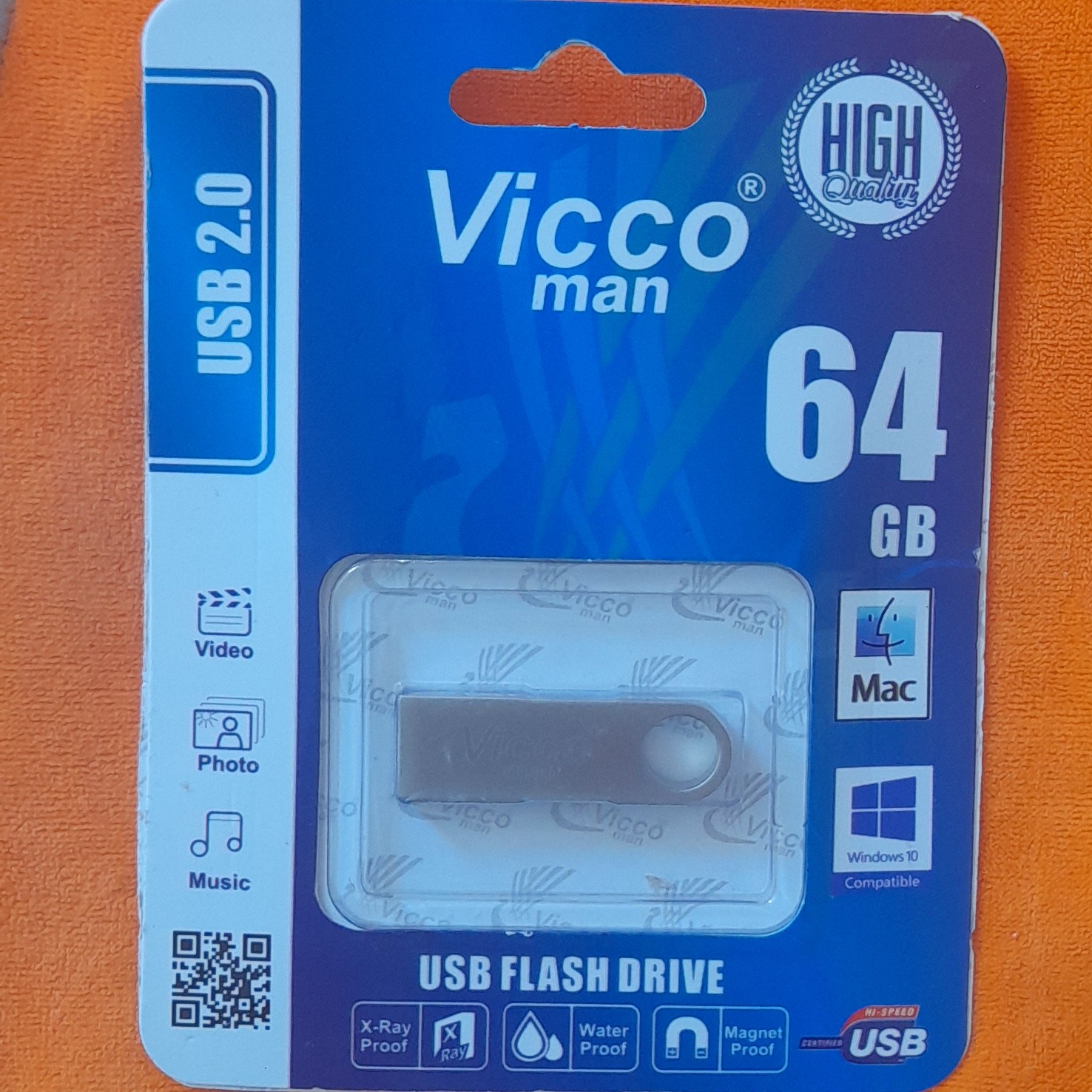 فلش 64 گیگ ویکومن اورجینال64GB Viccoman